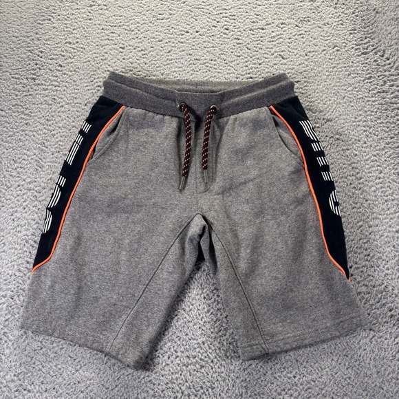 Super Dry Sweat Shorts Mens Medium Gray Cotton Blend 12‎ Inch Inseam Fleece - Picture 1 of 10